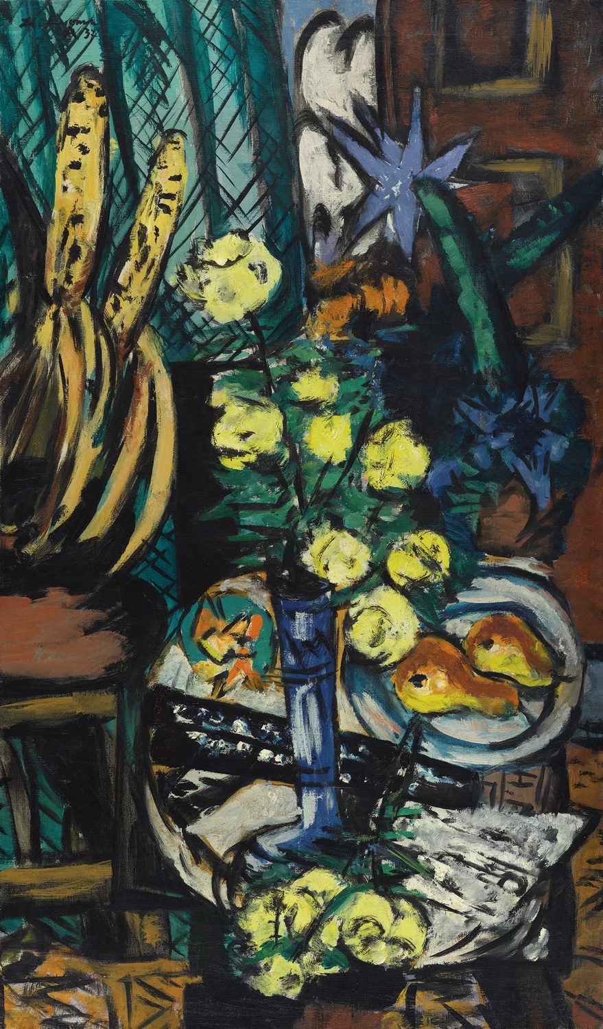 Natura morta con rose gialle, 1937 - Museo Nacional Thyssen, Bornemisza, Madrid